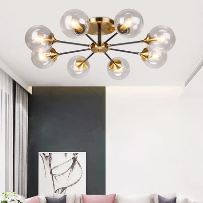 Élise Molecular Glass Ball Chandelier