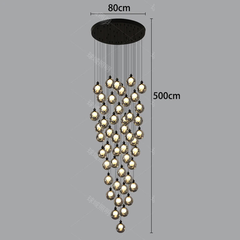 Sophie Luxury Crystal Multi-Head Pendant Chandelier