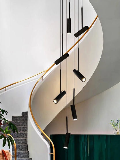 Noémie Modern Cylindrical LED Pendant Spotlight