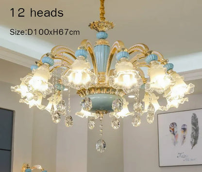 Modern Nordic Crystal Dining Chandelier