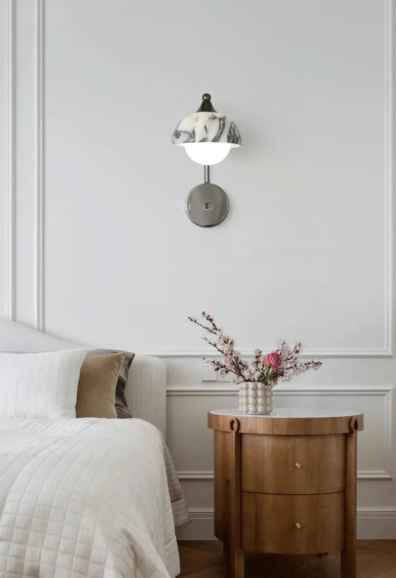 Élodie Orion Marble LED Wall Sconce