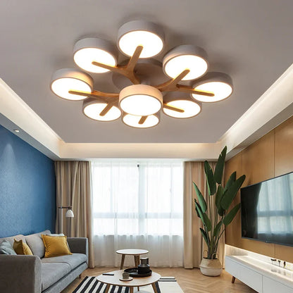 Chloé Nordic Macaron LED Ceiling Chandelier Light