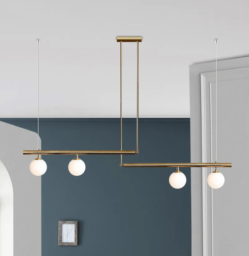 Manon Minimalist Linear Chandelier