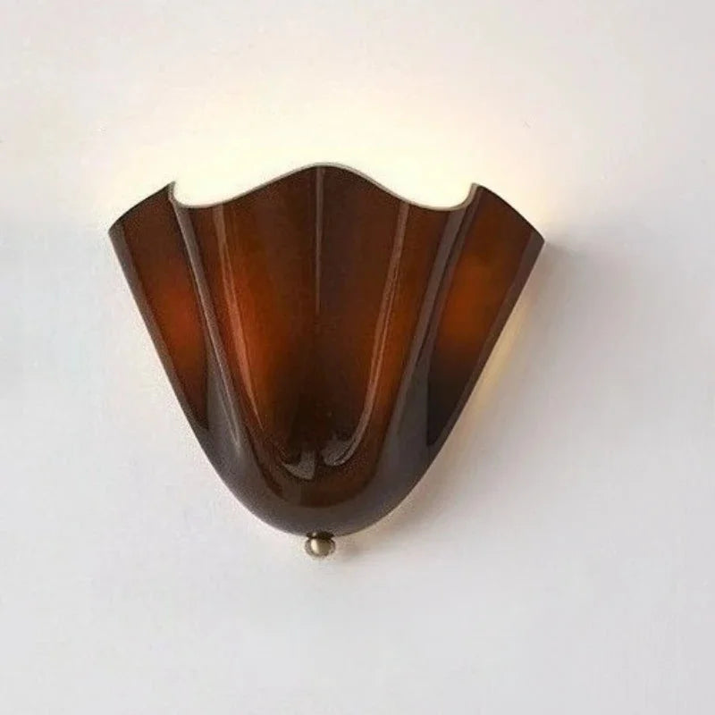 Élodie Petaline Glass LED Wall Sconce