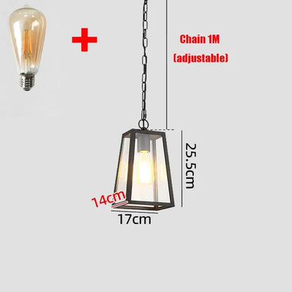 Élodie Outdoor Waterproof Pendant Chandelier Garden Pavilion
