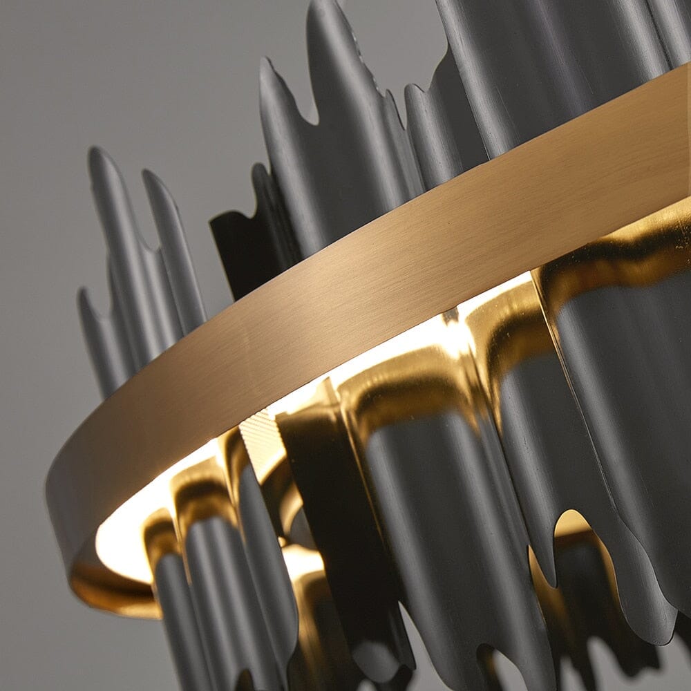 Manon Luxury Geometric Ring Chandelier