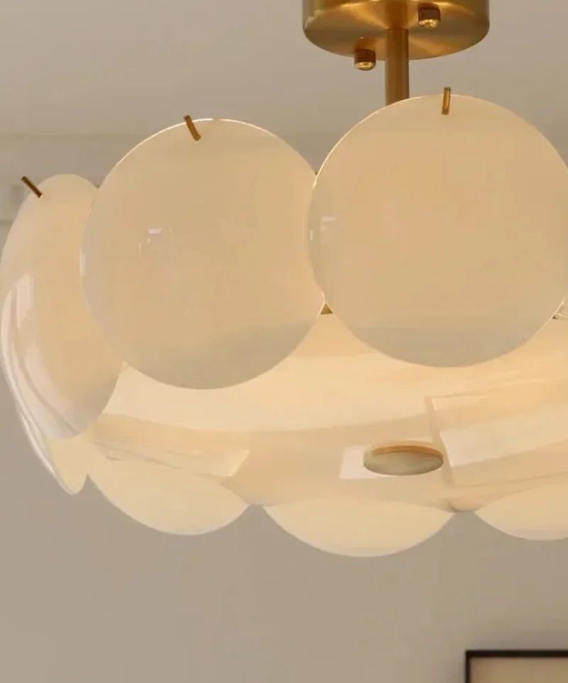 Amélie Aurora Shell Glass Pendant Lamp