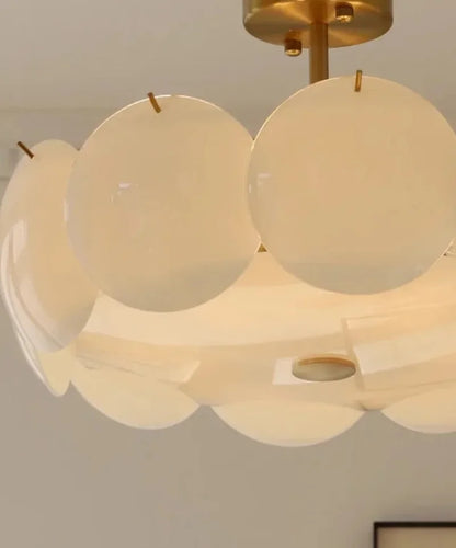 Amélie Aurora Shell Glass Pendant Lamp