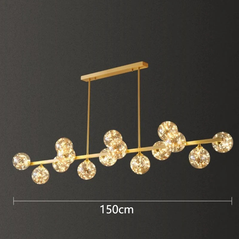 Aurélie Modern LED Pendant Chandelier for Living & Dining Rooms