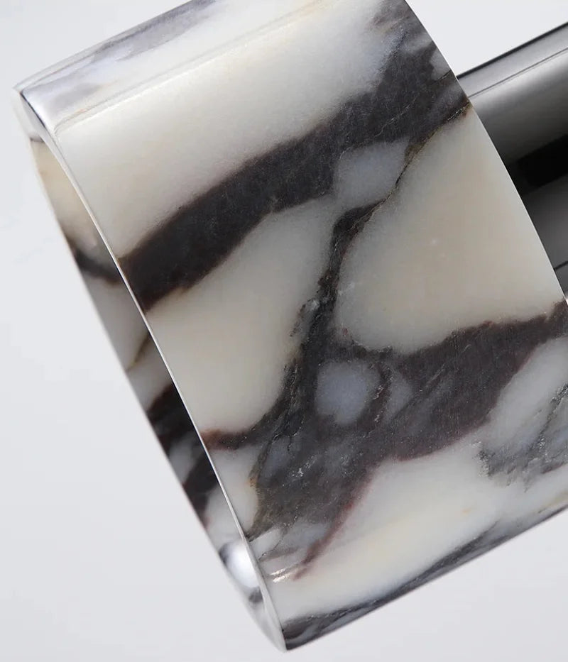 Noémie Carrara Marble Eclipse Pendant