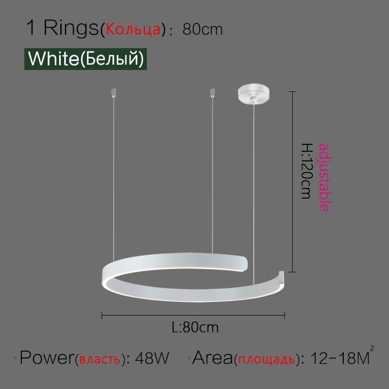Adele Royal Russian Ring Chandelier