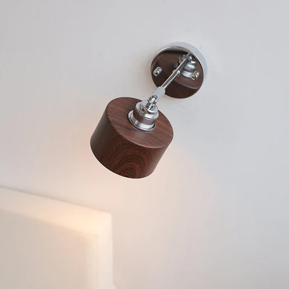 Clara Vintage Industrial Iron LED Wall Lamp Pull Chain