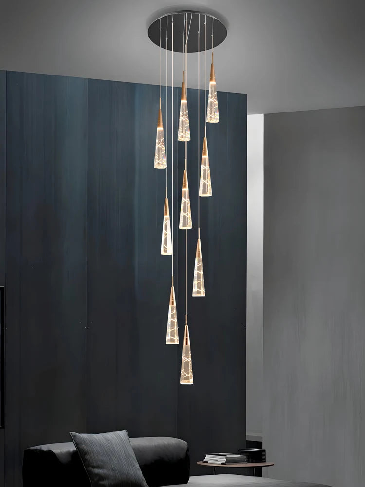 Camille Crystal Branch Pendant Chandelier