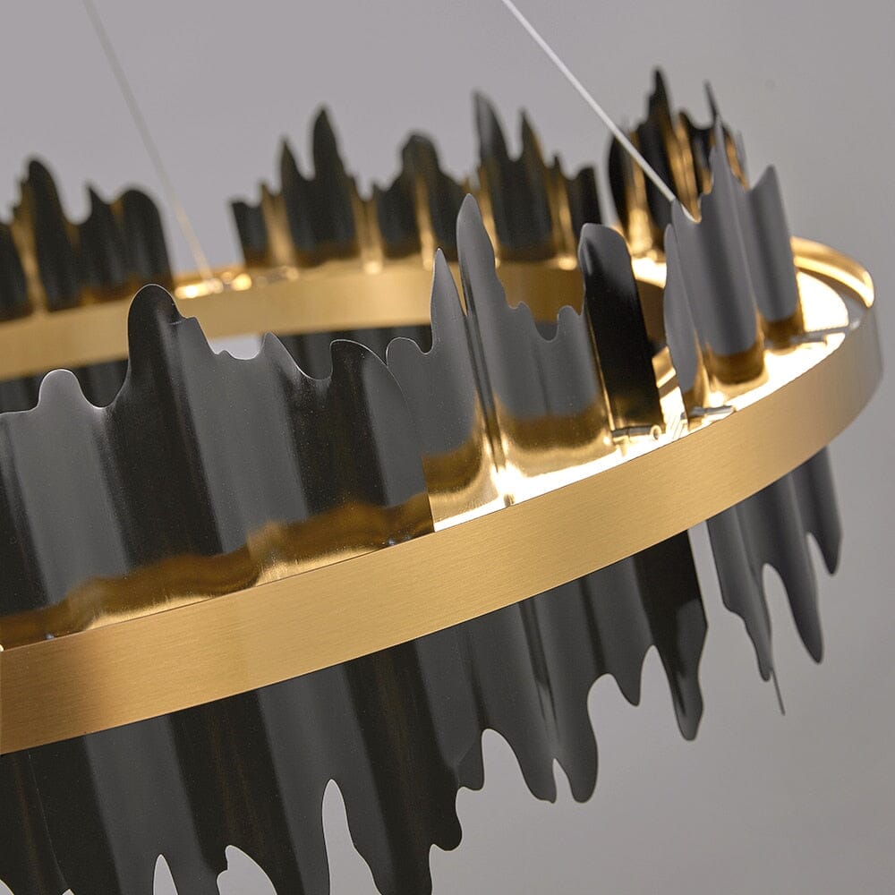 Manon Luxury Geometric Ring Chandelier