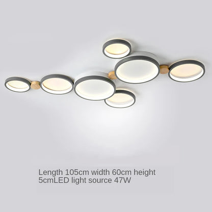 Modern LED Ceiling Light – Minimalist Flush Mount for Living Room, Bedroom & Dining Area