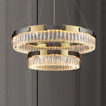Camille Modern Crystal LED Chandelier Luxury Living Dining Bedroom Pendant Light