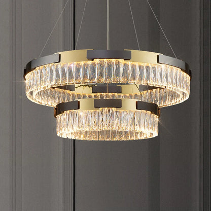 Camille Modern Crystal LED Chandelier Luxury Living Dining Bedroom Pendant Light
