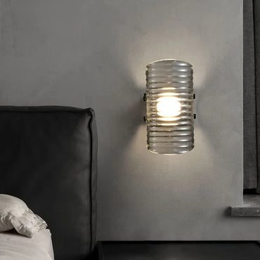 Camille Obsidian Ray LED Wall Lamp