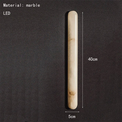 Colette Marble Wall Lamp Copper Sconce Minimalist Light