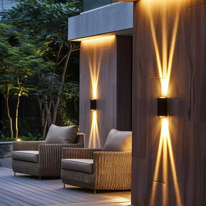 Camille Radiant Beam Aluminum LED Wall Sconce
