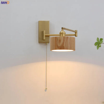 Madeleine Rotating Wall Lamp Pull Chain Switch