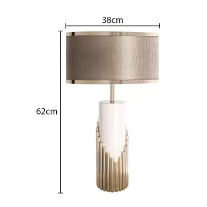 Aurelia Marble Accent Luxury Table Lamp