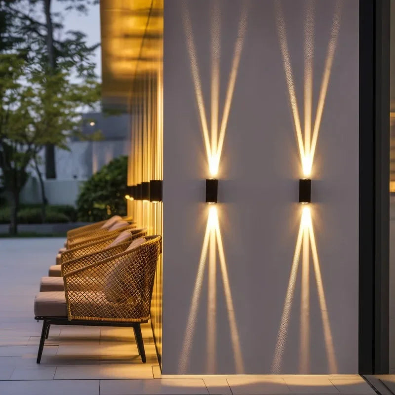 Camille Radiant Beam Aluminum LED Wall Sconce