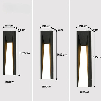 Aurélie Outdoor LED Wall Lamp Waterproof Modern Sconce