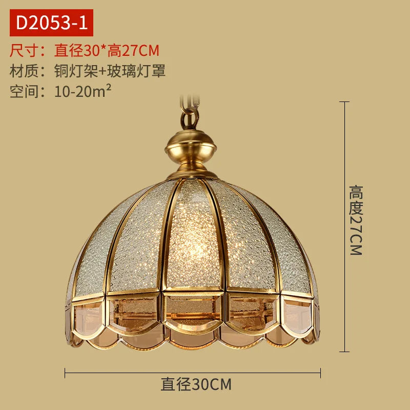 Eléonore Vintage Copper Chandelier for Dining & Hallway Spaces