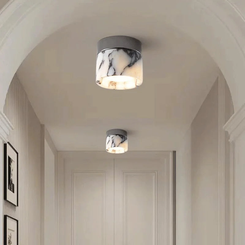 Élise Vena Marble Ceiling Light
