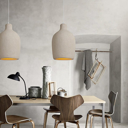 Sakura Wabi-Sabi Resin Pendant Light