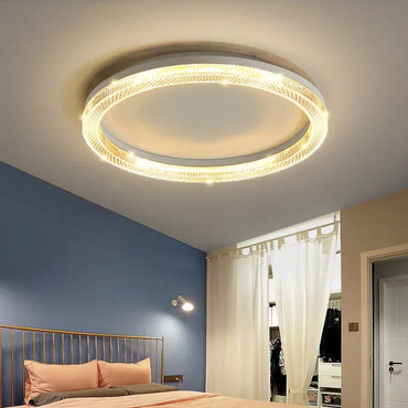 Camille Modern LED Gold Ceiling Lamp Living Room Bedroom Light