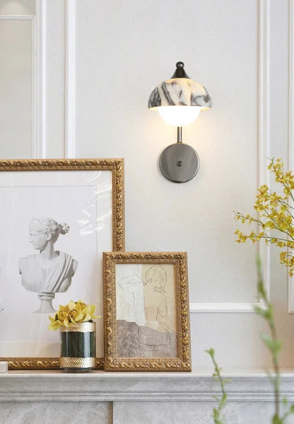 Élodie Orion Marble LED Wall Sconce