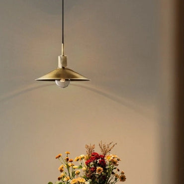 Inès Industrial Copper Cord Pendant Light Retro Cafe Fixture
