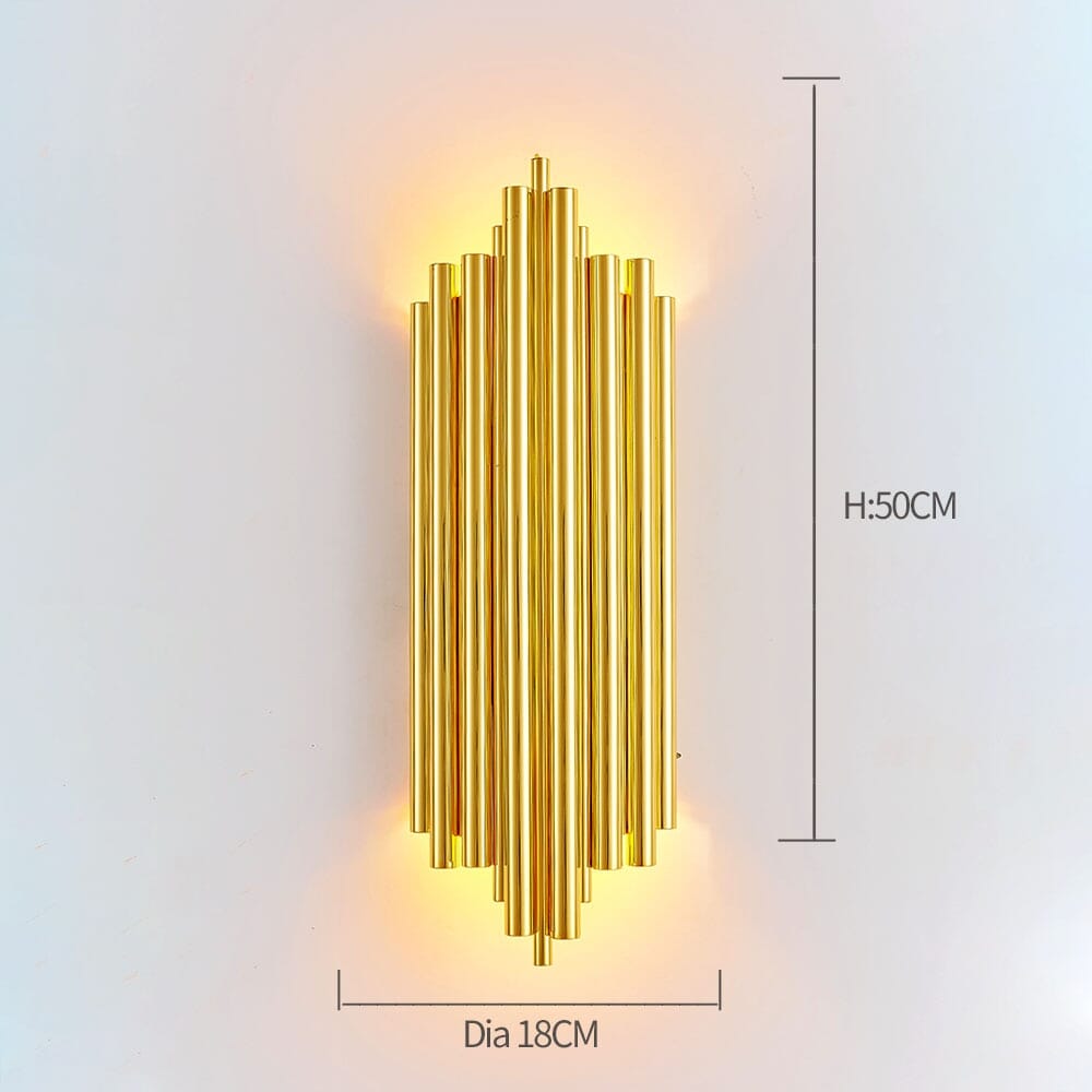 Sophie Nordic Stainless Steel Sconce