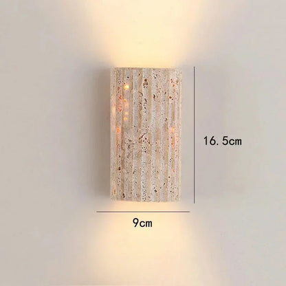 Yvonne Wabi-Sabi Stone LED Wall Lamp