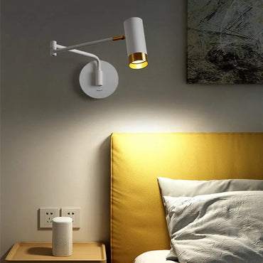 Victoire Adjustable Arm Wall Lamp with Modern Metal Design