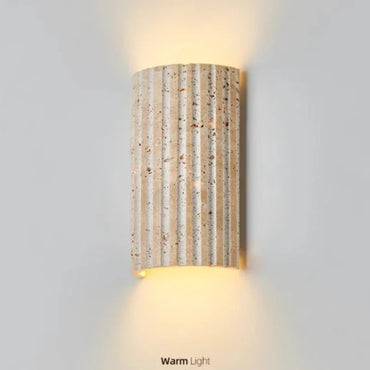 Yvonne Wabi-Sabi Stone LED Wall Lamp