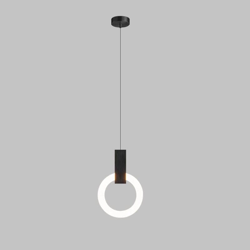 Isabelle Circular Halo Pendant