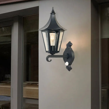 Elise Outdoor Sensor Wall Lamp Waterproof Corridor Light