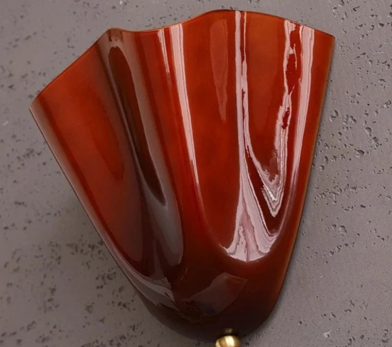 Élodie Petaline Glass LED Wall Sconce