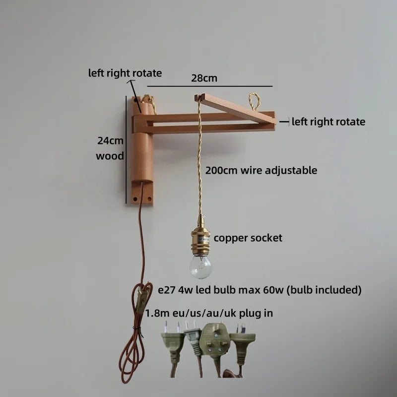 Aurore Wabi Sabi Glass Wall Lamp Nordic Style