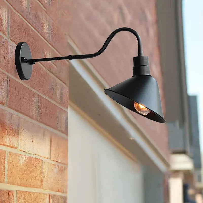Sophie Industrial Adjustable Outdoor Wall Lamp E27 Vintage Sconce