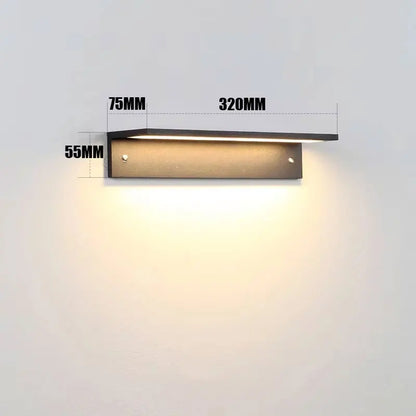 Amélia Outdoor Waterproof Wall Lamp Modern LED Fixture