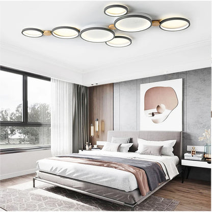 Modern LED Ceiling Light – Minimalist Flush Mount for Living Room, Bedroom & Dining Area
