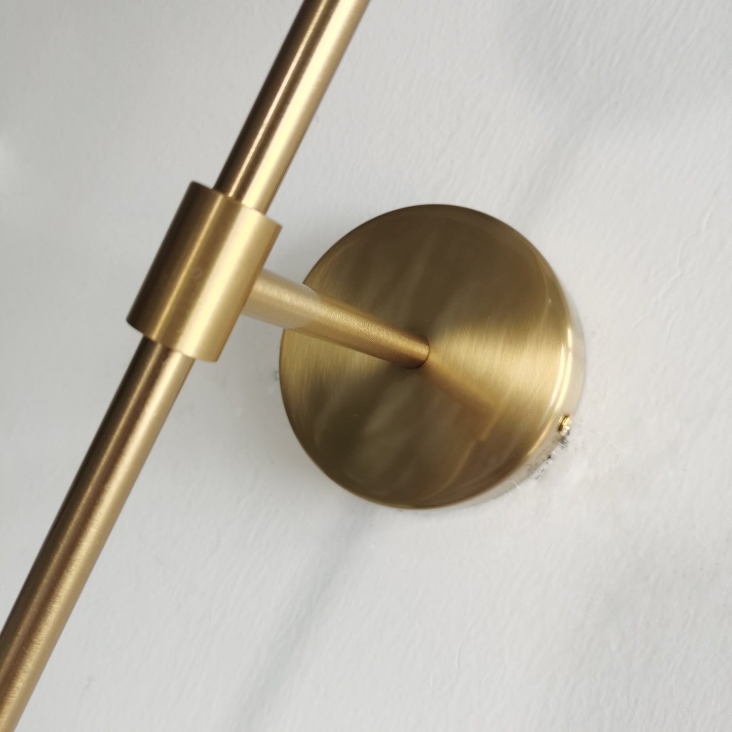 Émilie Milky Glass Ball Wall Lamp with Modern Elegant Design