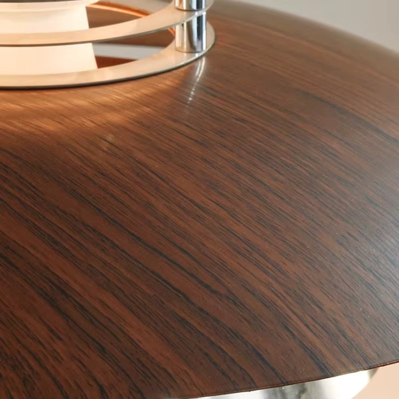 Amélie Aero Linear Wood and Metal Pendant