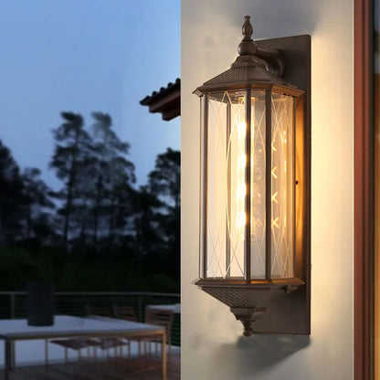 Amandine Outdoor Waterproof Wall Lamp Retro Garden Light