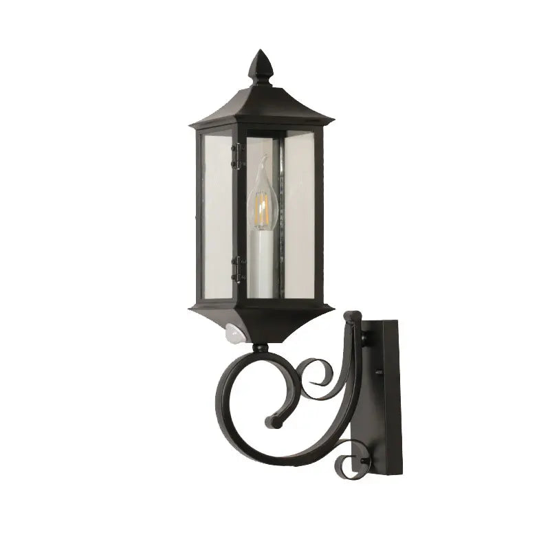 Sophie Motion Sensor Retro Outdoor Wall Lamp Courtyard Light