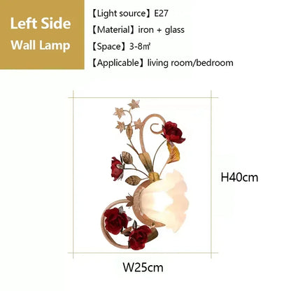 Amélie Nordic Flower Creative Semi-Flush Ceiling Light